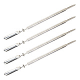 4 Espetos Espada Inox