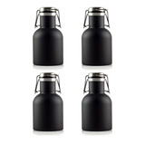 4 Growlers Inox 1l   Básicos