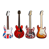 4 Guitarras Decorativa Evh