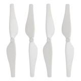 4 Hélices Dji Tello Drone 1 Kit 2hr 2 Anti Hr Cor Branco