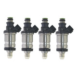 4 Injetores De Combustível Para Honda Civic 1996 2000 1 6l