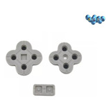4 Kit Completo Borracha Condutiva Reparo Nintendo Ds Lite