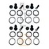 4 Kits Reparo Da Pinça Freio Completo Varias Motos Confira