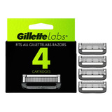 4 Laminas Cartuchos Gillette