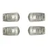 4 Lentes Pisca Seta Cg Titan 125 Cristal 2000 A 2004