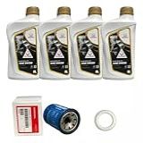 4 Litros De Óleo Fluido Para Motor Honda 0W20   Filtro De óleo   Arruela Do Dreno Do Cárter