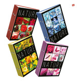 4 Livros De Album Para 120 Fotos 10x15 Ecológico Nature Liso