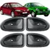 4 Maçanetas Interna Renault Clio 2000 2001 2002 2003 2005