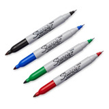 4 Marcadores Permanente Sharpie