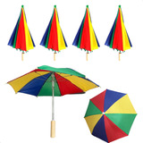 4 Mini Guarda Chuva Sombrinha Frevo Para Festa Carnaval