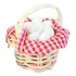 4 Miniatura Food Toy 1/12 Scale Miniature Egg Ovo Branco