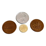 4 Moedas Gigantes Fantasia