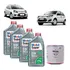 4 Óleo Mobil 5w30 Sintético E Filtro Óleo  Motor Zetec Rocan