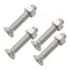 4 Parafuso Porca Inox Retrovisor Dodge Dart Charger Rt Baron