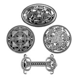 4 Pecas Broche Pin