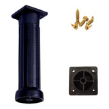 4 Pés Preto Regulável Móveis Armário Redondo 17 A 24cm