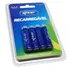 4 Pilha Recarregáveis Aaa 1100mah 1,2v Recarregável Palito