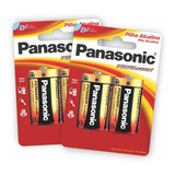 4 Pilhas Alcalinas Panasonic