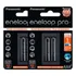4 Pilhas Recarregaveis Eneloop Pro Aaa Panasonic (2 Cart)