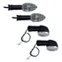 4 Pisca Seta Fazer 250 Yamaha 2011 Diant Tras Lente Cristal