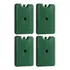 4 Placa De Gelo Reutilizável Artificial 750 Ml Termogel 