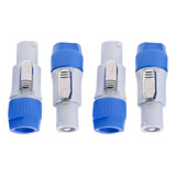 4 Plug Conector Speakon