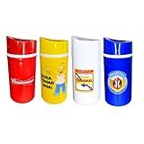 4 Porta Garrafa Cerveja Suporte 600ml Para Bares Restaurantes Personalizados