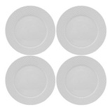 4 Prato Raso Porcelana