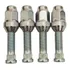 4 Prisioneiro Roda E Porca Para Chevrolet Prisma Onix Cobalt
