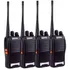4 Rádios Comunicador Walktalk Baofeng Bf777s Amador Toplinha