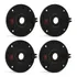 4 Reparo Para Tweeter Jbl Selenium St400 Trio/black Original