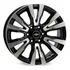 4 Rodas Kr R79 Modelo S10 Ltz   Aro 16x7    6x139  Et33 Cor Preta Diamantada