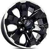 4 Rodas Kr S30 Modelo Ranger/aro 17x7 / (6x139) Et28 Cor:preta Diamantada