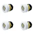 4 Roldanas Para Box Blindex Aluminium   Original