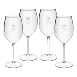 4 Tacas De Cristal