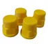 4 Tampas Amarelas  P / Eixo 9/16 Caloi Cross / Monark  02 !!