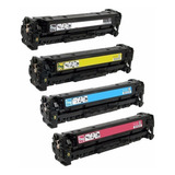 4 Toner Ce410 411 412 413 305a Laserjet Pro M451dn 451dw Cor Da Tinta Preto, Amarelo, Azul, Vermmelho