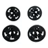 4 Trava Lanterna Traseira Dodge Ram 04/09 Origin K68084593aa