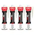 4 Unid Selantes Poliuretano Pu 40 Cibra Flex Preto