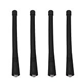 4 Unidades De Antena Nad6502ar Vhf 146-174 Mhz Adequada Para Motorola Cp150 Cp185 Cp200 Cp200d Cp200xls Ht750 Ht1250 Pr400 Pr860 Ep350 Ep450 Ex500 Ex560 Ex. 600 Gps. Rádio 300 Gp340 Gp640 P1225
