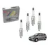 4 Vela Ignição Focus 2.0 16v 2005 2006 2007 2008 Automático