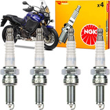 4 Velas Ignição Cpr8eb-9 Ngk Yamaha Xt1200 Z Super Tenere