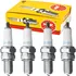 4 Velas Ngk Cr9ek Vela Ignição Yamaha R1 Fz6 Fazer 600