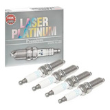 4 Velas Platinum Mercedes C180 1 8 16v Gasolina De 2010 A 14