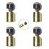 4 Virola Com Sola De Rosca 11mm Taco De Bilhar Sinuca