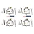 4 X Reparo Carburador Gsx-r1100 93-94 Keyster K-2104sk