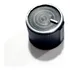 4 Xknob Com Parafuso Preto Com Borda Prata 20x15mm 32.13.014