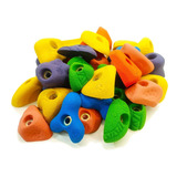 40 Agarras Escalada Infantil Iniciante Kit Sem Fixadores