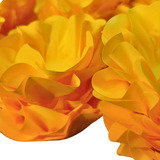 40 Forminhas Para Doces Finos Casamento   Modelo Flor Cor Amarela