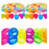 40 Geleca Slime + 40 Mola Maluca Neon P/ Kit Festa Atacado 